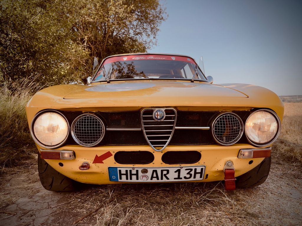 Bild des Angebotes Alfa Romeo GT Junior Bertone Rennwagen Straßenzulassung 2L!