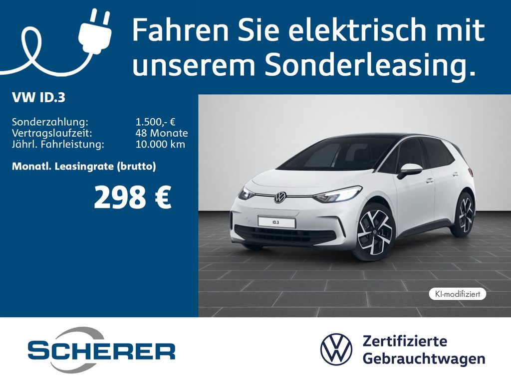 Bild des Angebotes Volkswagen ID.3 PRO ELECTRIC LED NAVI REAR VIEW SHZ ACC APP