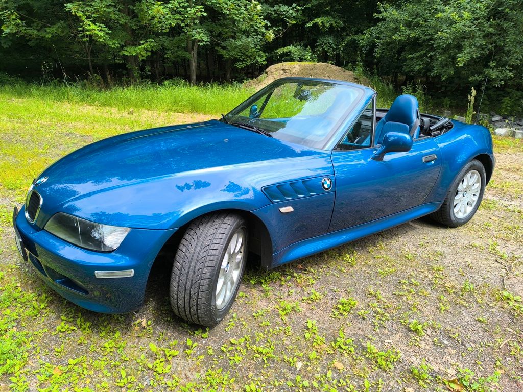 Bild des Angebotes BMW Z3 Cabrio Farbkombi blau/blau neue Reifen