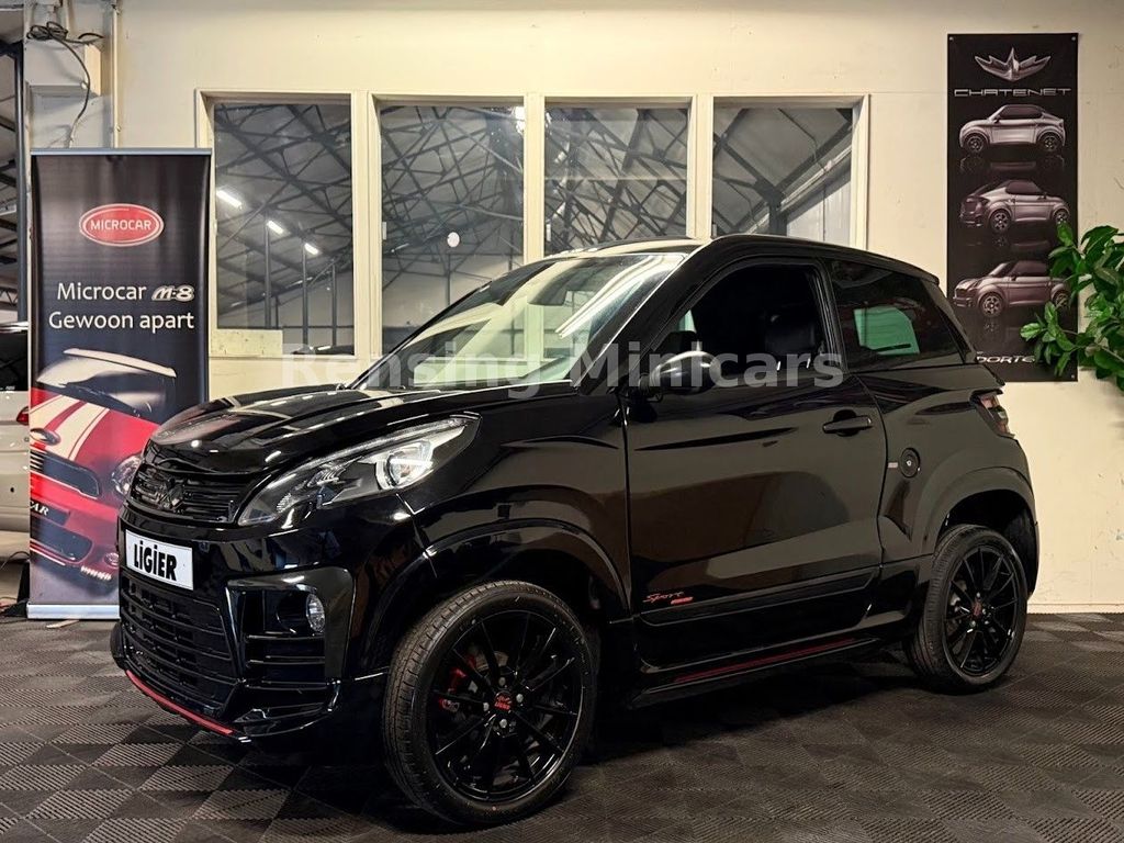 Bild des Angebotes Ligier JS60 Black on Black Klima Mopedauto Microcar 45