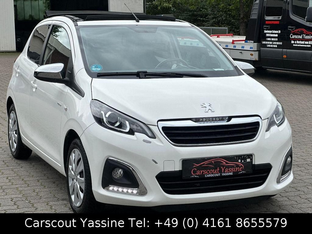 Bild des Angebotes Peugeot 108 TOP Style/1.Hand/Panorama-Faltd./SitzHzg./