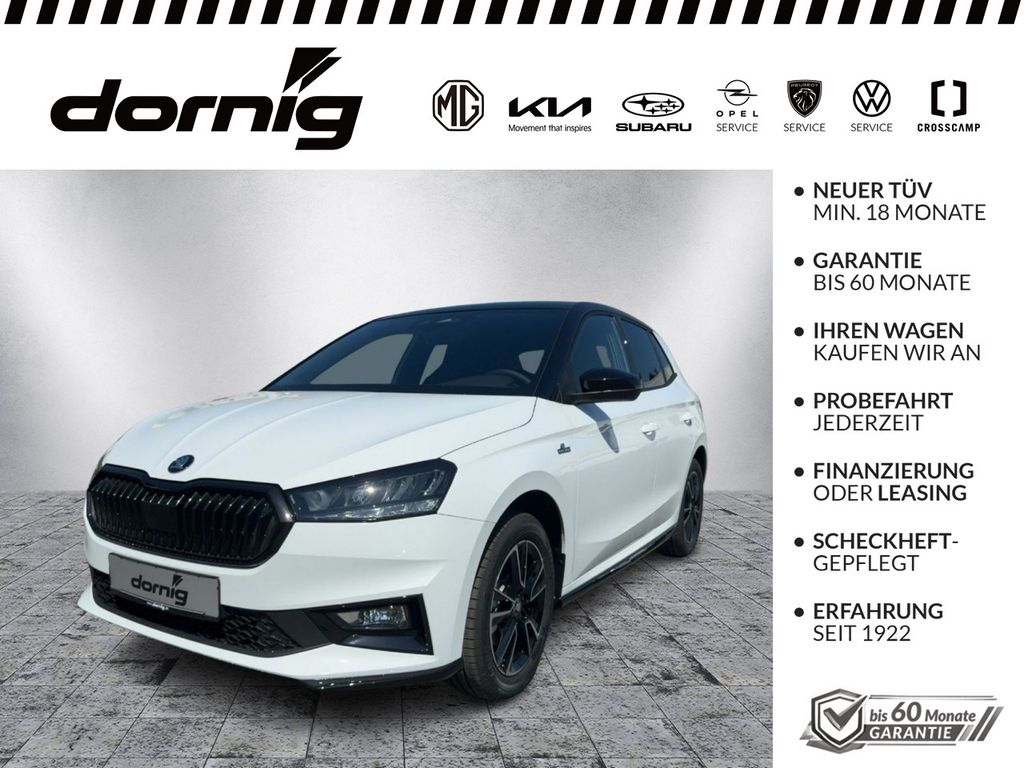 Skoda Fabia Monte Carlo , Sitzheizung, Apple Car Play