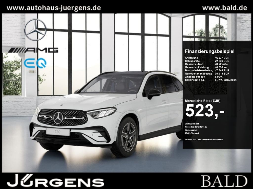 Bild des Angebotes Mercedes-Benz GLC 200 4MATIC AMG-Sport+Pano+Night+Ambiente+AHK