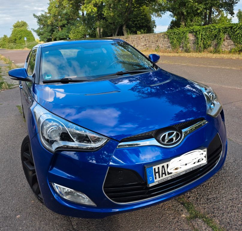 Bild des Angebotes Hyundai Veloster 1.6 GDI Premium blue Standheizung