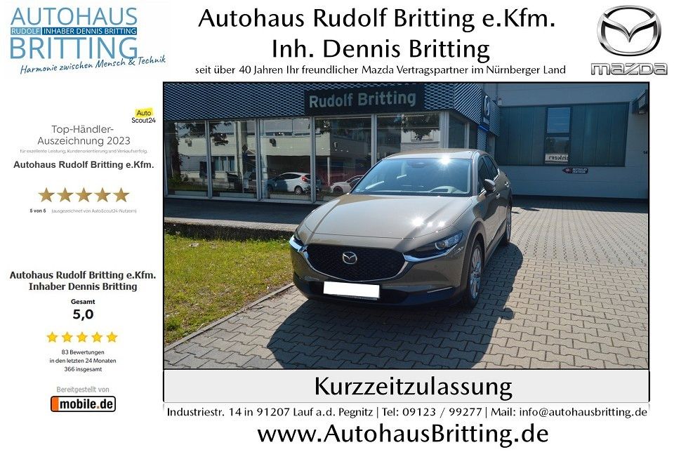 Bild des Angebotes Mazda CX-30 SKYACTIV Benzin 140PS 6GS Centre-line Navi