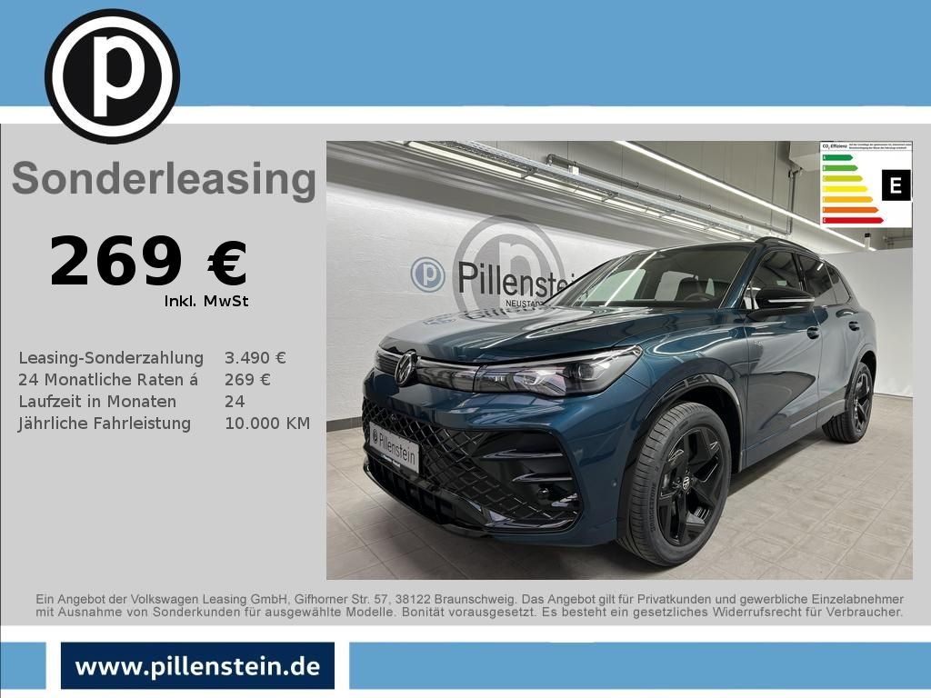 Bild des Angebotes Volkswagen Tiguan TSI DSG R-LINE/BLACK AHK+HUD+AREA+360+MAT