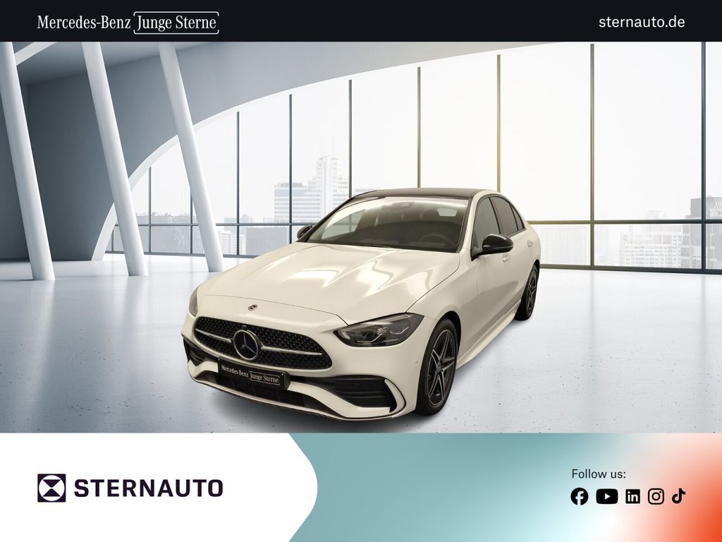 Bild des Angebotes Mercedes-Benz C 180 AMG Pano DISTRONIC Night WinterPak Sound