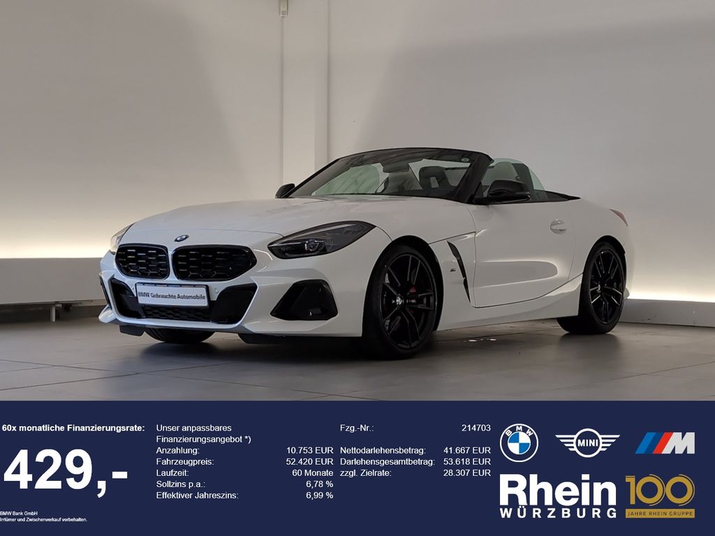 Bild des Angebotes BMW Z4 M40i Navi/LED/SHZ/HuD/PDCvo+hi Navi/LED/SHZ/H