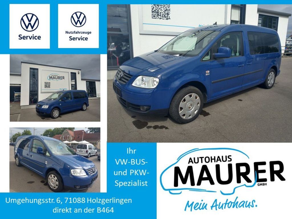 Bild des Angebotes Volkswagen Caddy Maxi Life 1,6 AHK 7-Sitzer Tempomat