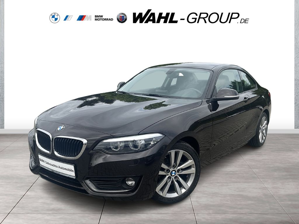 Bild des Angebotes BMW 218i COUPÉ ADVANTAGE AUT NAVI BUSINESS GRA PDC S