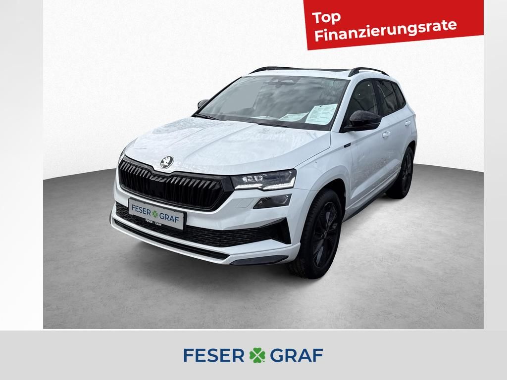 Bild des Angebotes Skoda Karoq Sportline 2,0 TDI DSG 4X4 *PANO*AHK*KAMERA