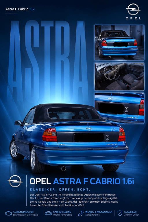 Opel Astra 1.6 Cabrio Bertone Edition Bertone Edition