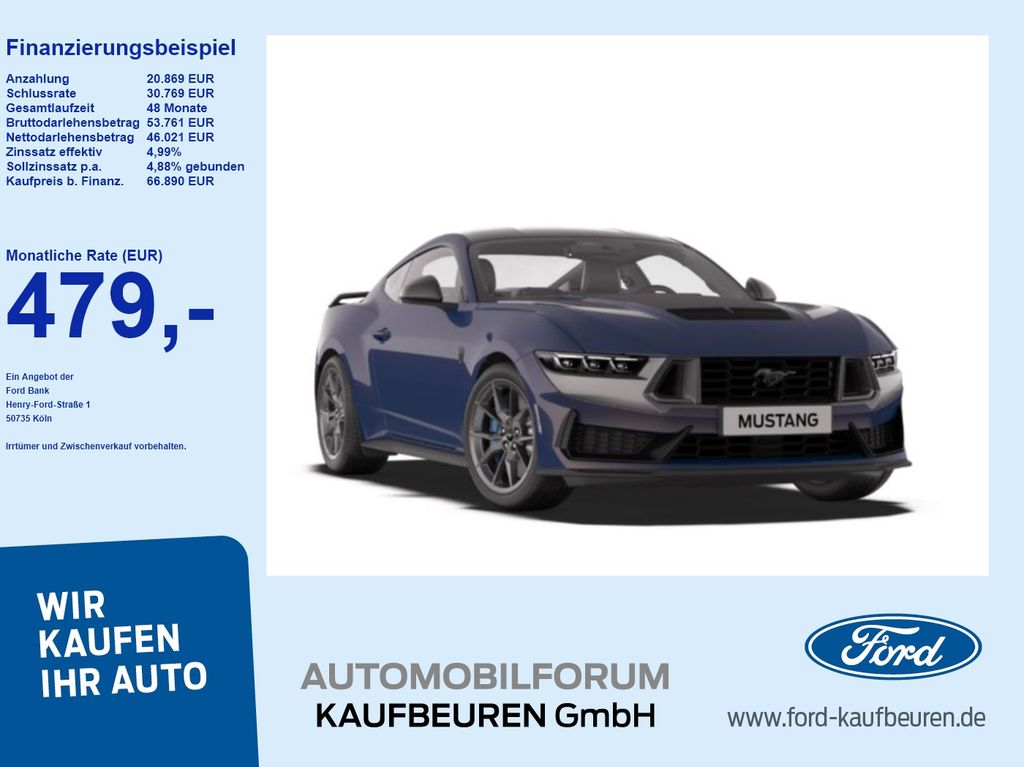 Bild des Angebotes Ford Mustang Dark Horse Coupe Aut. RECARO*B&O*iACC*LE
