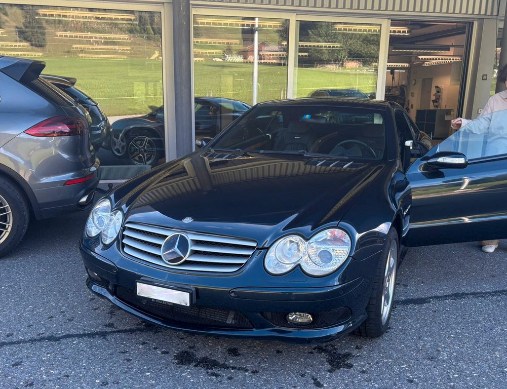 Bild des Angebotes Mercedes-Benz SL 55 AMG 1. Hand*Designo Leder Graphitgrün*Mwst