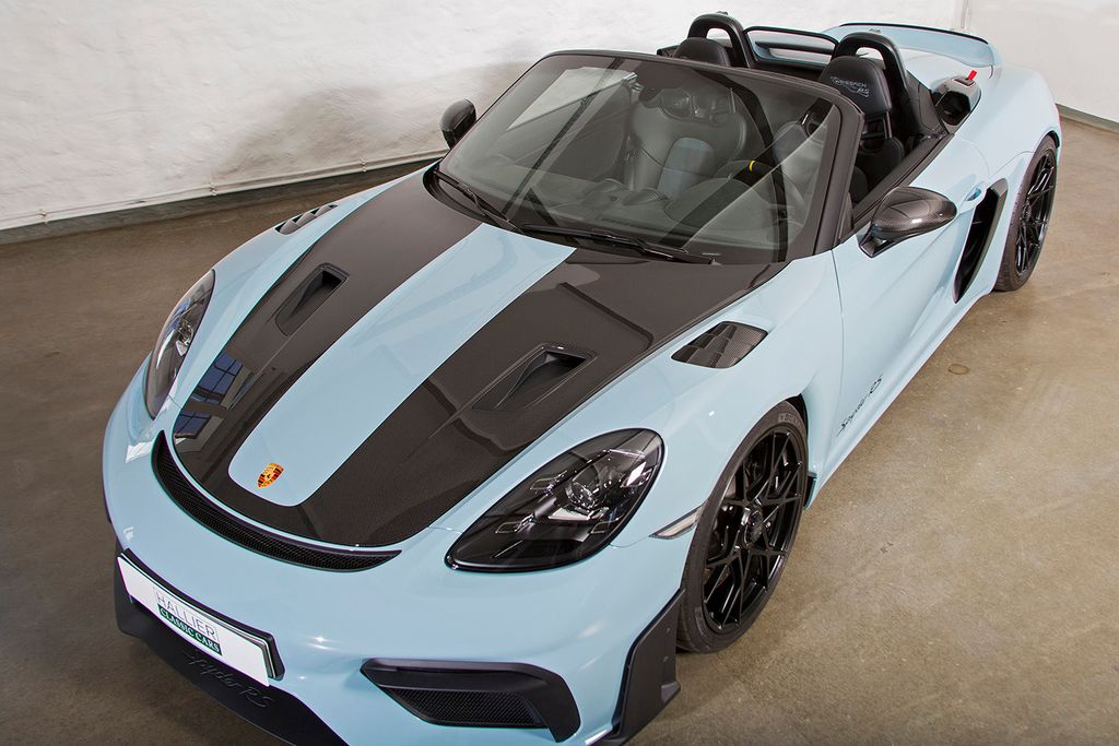 Bild des Angebotes Porsche 718 Spyder RS, PTS Meissenblau, Weissach Paket !