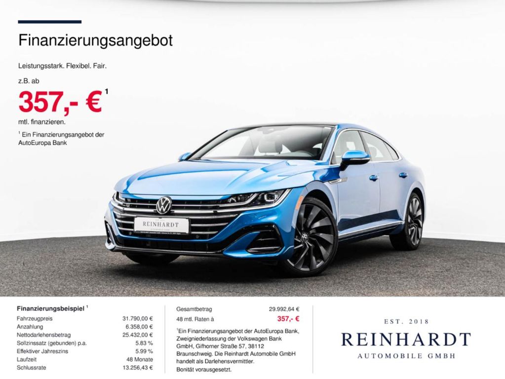 Volkswagen ARTEON LIMOUSINE 2.0TSi R LINE 4M IQ-L/ACC/PANO