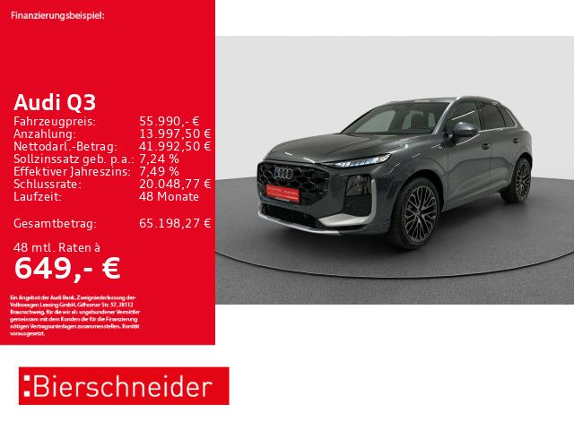Bild des Angebotes Audi Q3 SUV TFSI 2x S-Line 20 LED-Plus TechPlus