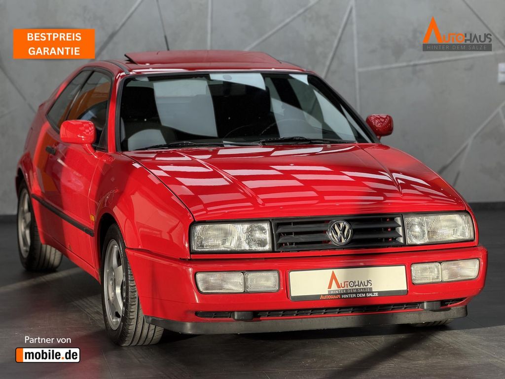 Volkswagen Corrado VR6 2.9 |ROT|VR6|KARMANN|SCHECKHEFT