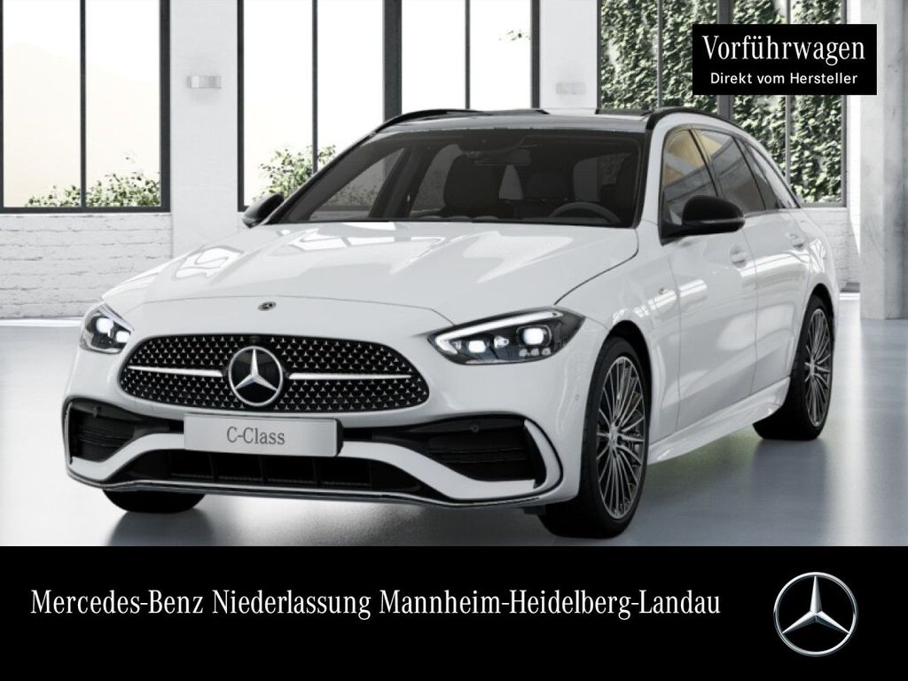 Bild des Angebotes Mercedes-Benz C 300 e T AMG+NIGHT+PANO+360+AHK+19"+TOTW+9G
