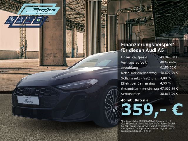 Bild des Angebotes Audi A5 Avant 2.0 TDI S-Line quattro MATRIX 360 NAVI
