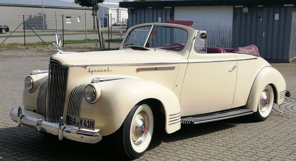 Bild des Angebotes Packard 110 Special Convertible, EZ 11/1941, 100 PS