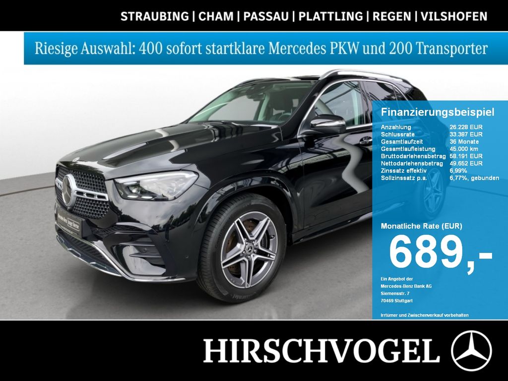 Mercedes-Benz GLE 450 d 4M AMG-Line+AIRMATIC+DISTRON+HUP+Pano
