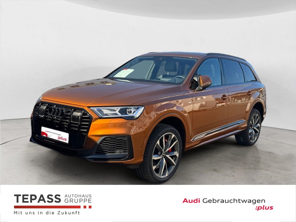 Bild des Angebotes Audi Q7 55 TFSI e S LINE AHK PANO NAVI B&O LUFT HUD