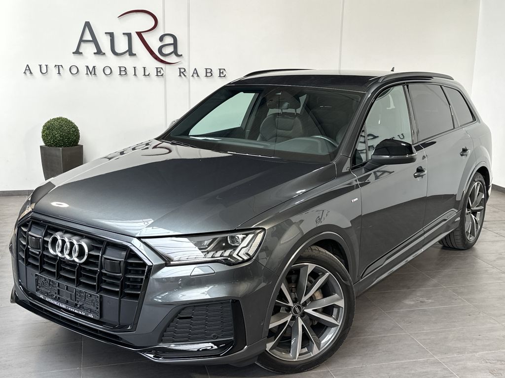 Bild des Angebotes Audi Q7 50 TDI S-Line Black 7-Sitzer NAV+MATRIX+AHK