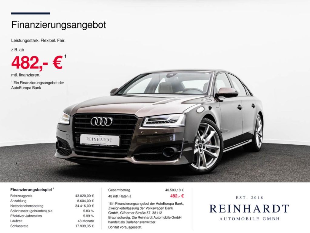 Bild des Angebotes Audi S8+ LIMOUSINE BLACK ACC/eGSD/SPORTABGAS/KERAMIK