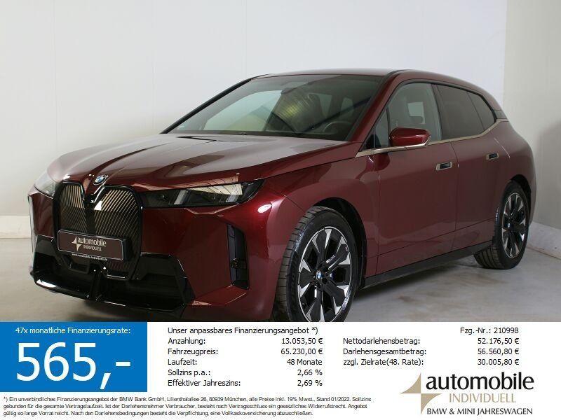 Bild des Angebotes BMW iX xDrive45 M Sport UVP. 98300.-H&K AHK 0.25%!!