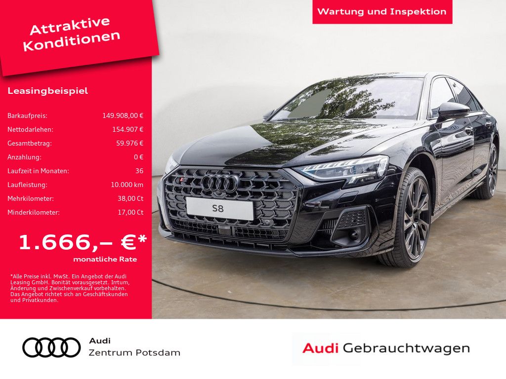 Audi S8 TFSI MATRIX PANO STANDHZ TV B&O