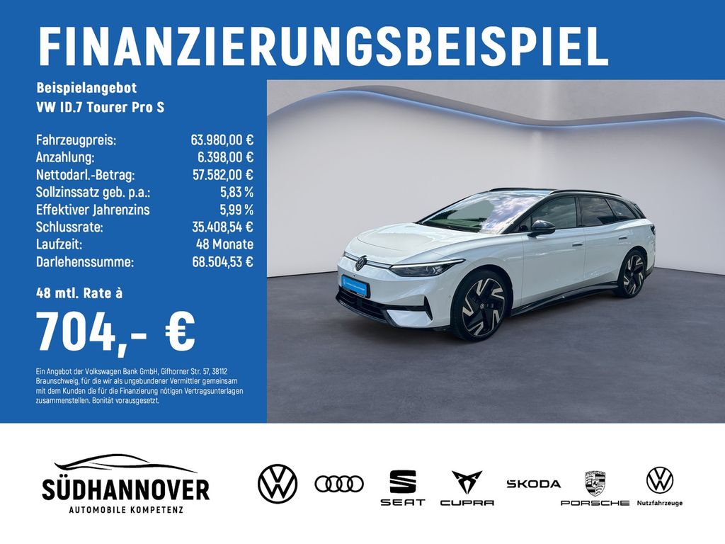 Bild des Angebotes Volkswagen ID.7 Tourer Pro S IQ.LIGHT+RearView+NAVI+AHK