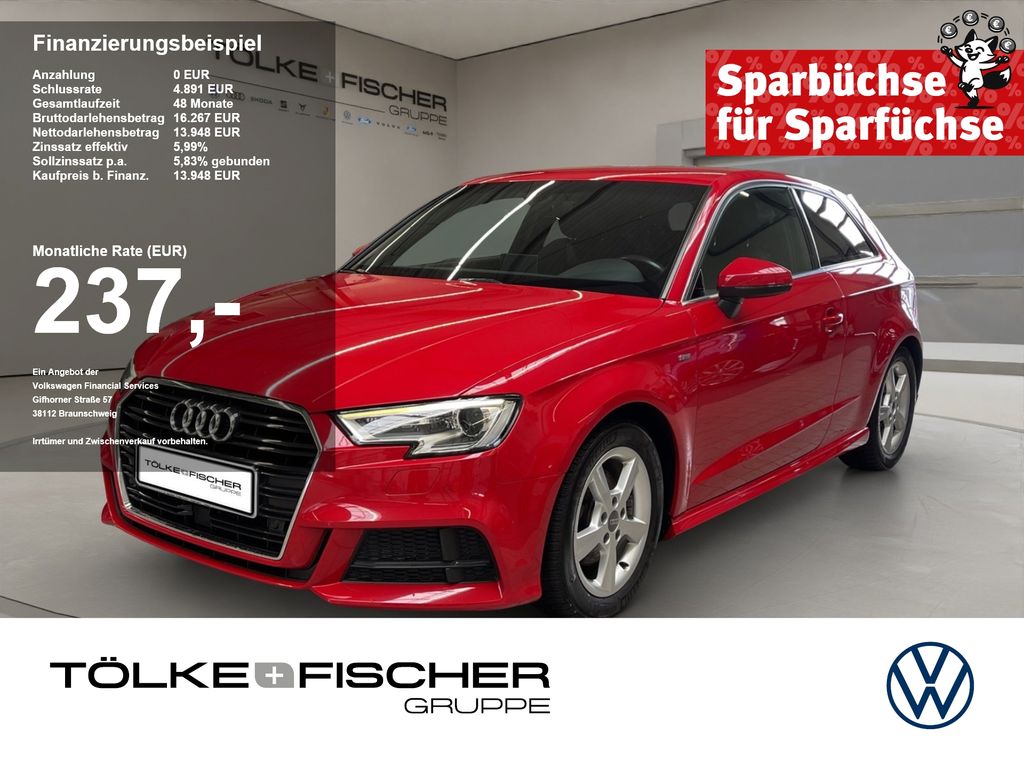 Bild des Angebotes Audi A3 1.4 TFSI sport S-line ACC AUT Navi Sportp. LM