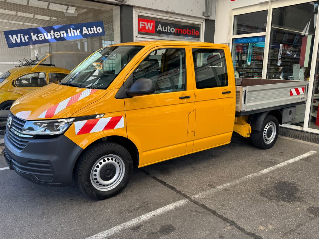 Bild des Angebotes Volkswagen T6.1 Doka Pritsche 2,0 TDI AHK Klima Standh. LED