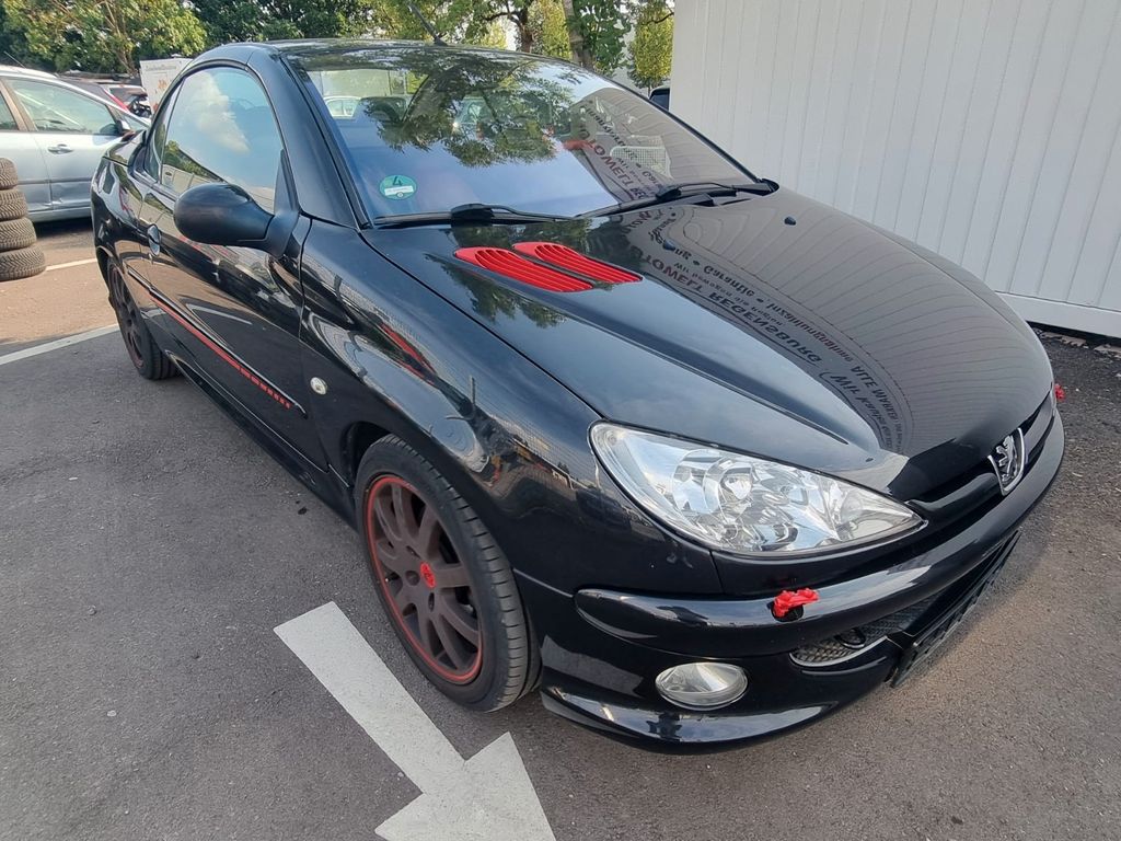Bild des Angebotes Peugeot 206 CC Sport 110 Nacht Schwarz