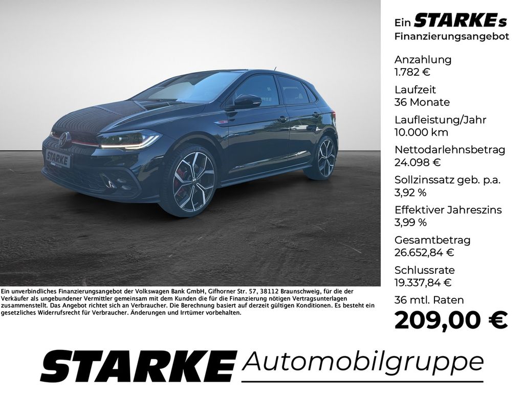 Bild des Angebotes Volkswagen Polo GTI 2.0 TSI DSG  Panodach Navi LED Kamera S