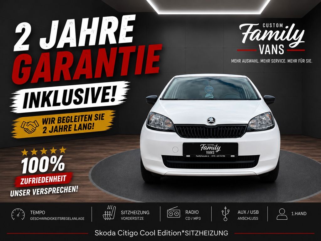 Bild des Angebotes Skoda Citigo Cool Edition*2JAHRE GARANTIE*SITZH