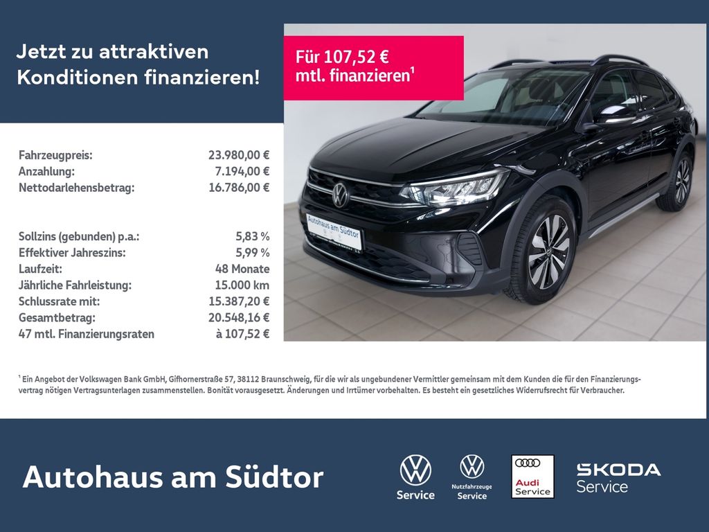 Bild des Angebotes Volkswagen Taigo Move 1.0 TSI DSG | LED RFK ACC App