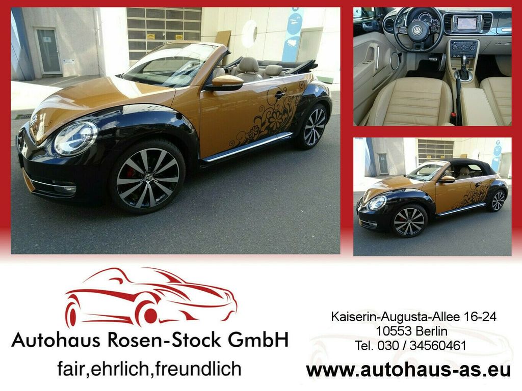 Bild des Angebotes Volkswagen New Beetle 2,0 TSI Cabriolet Autom,Leder,Kamera