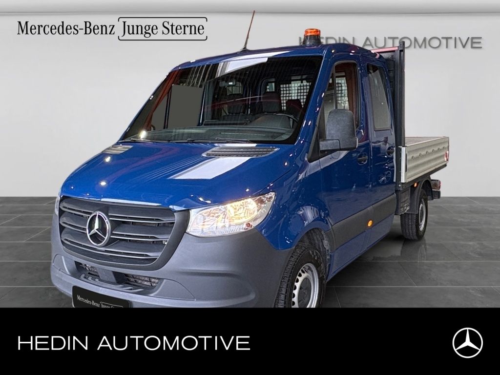 Bild des Angebotes Mercedes-Benz Sprinter 319 CDI DoKa Pritsche DISTR|KLIMA|AHK