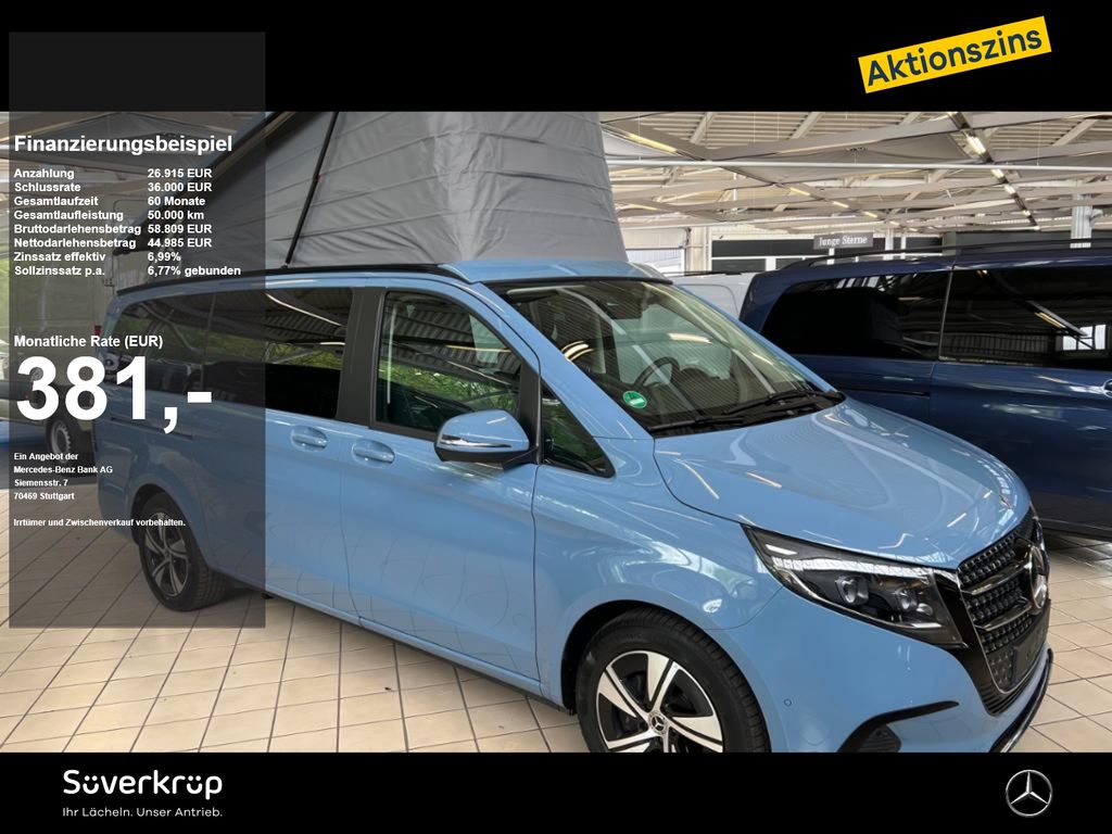 Bild des Angebotes Mercedes-Benz V 220 Marco Polo Küche AHK DISTR KAMERA SPUR PDC