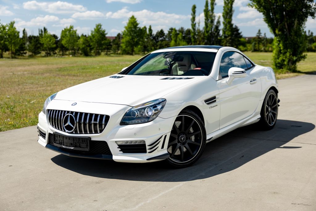Bild des Angebotes Mercedes-Benz SLK 55AMG V8, MagicSky, Manufactur,H&K,KEYLESS
