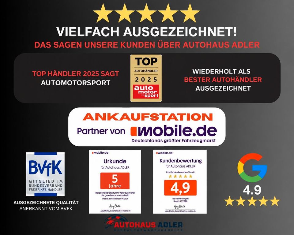 Bild des Angebotes Audi A7 Sportback 45 TDI quattro S-Line*MATRI*HUD*B&O