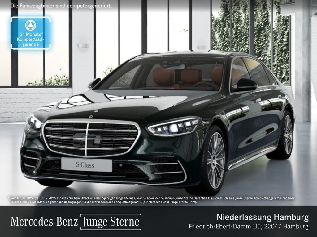 Bild des Angebotes Mercedes-Benz S 580 4M LANG AMG/Pano/Fahrass/Burme/Exklusiv