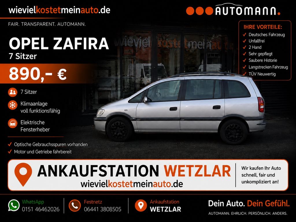 Bild des Angebotes Opel Zafira 2.0 DTI 16V Selection Executive 7Sitzer