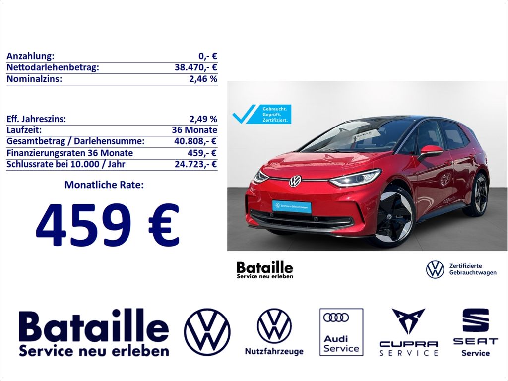 Bild des Angebotes Volkswagen ID.3 Pro S Energy HUD Navi Memory Sitze Matrix