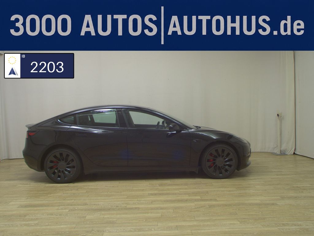 Bild des Angebotes Tesla Model 3 Performance AWD NAVI LEDER PANO RFK