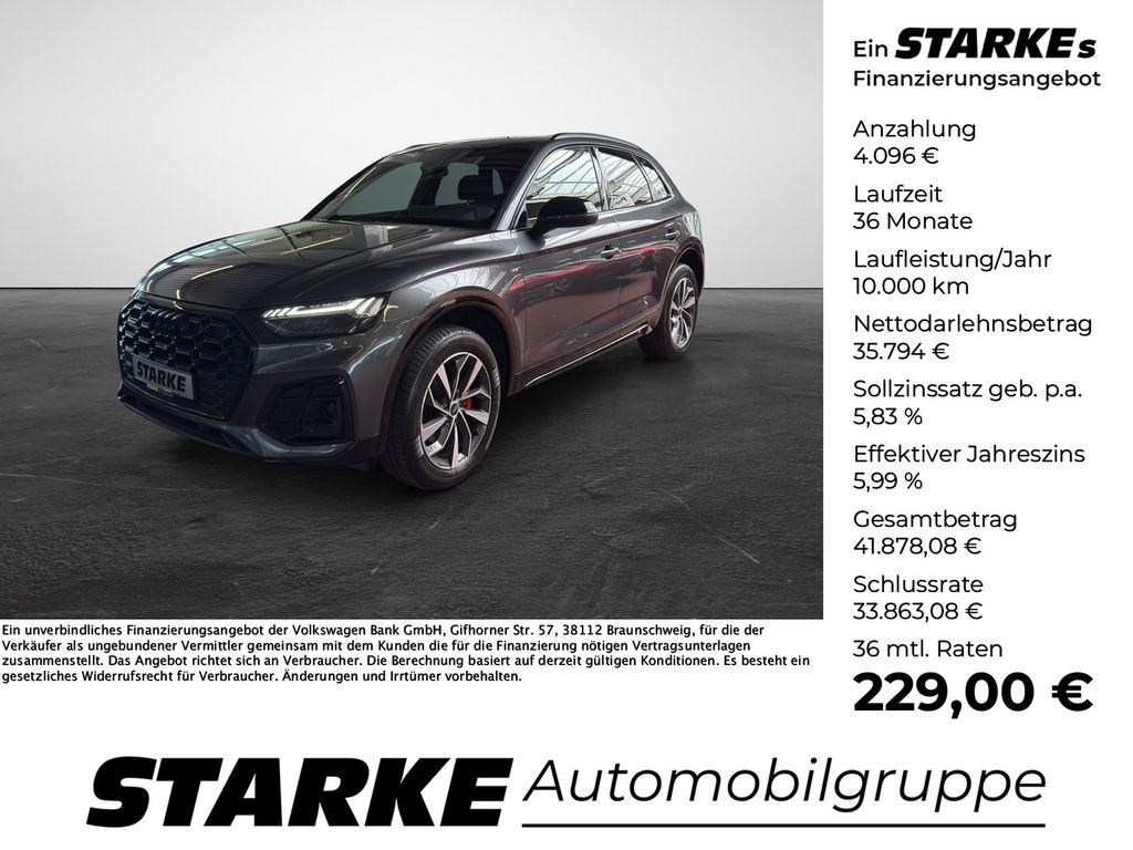Bild des Angebotes Audi Q5 40 TDI quattro S line Competition OLED