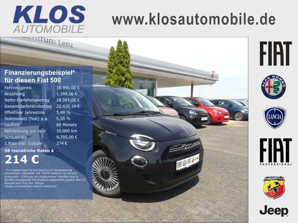 Bild des Angebotes Fiat 500 HYBRID ICON 1.0 65 PS MT6 KOMFORT KAMERA SHZ