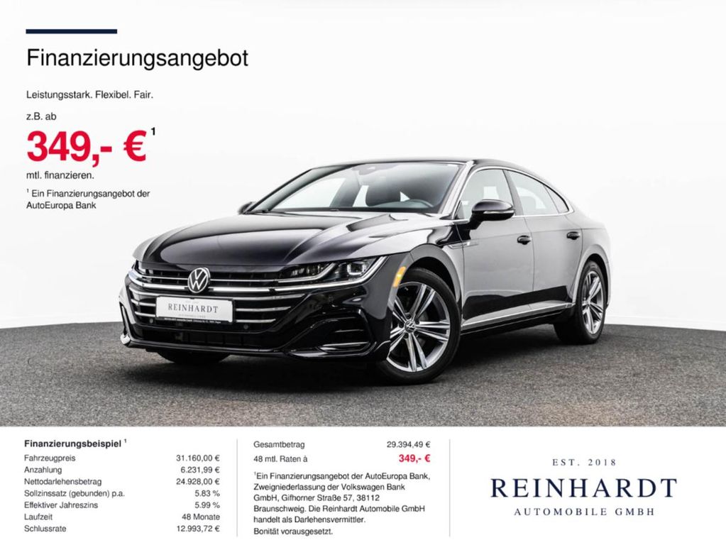 Volkswagen ARTEON LIMOUSINE 2.0TSi R LINE IQ-L/ACC/KAMERA